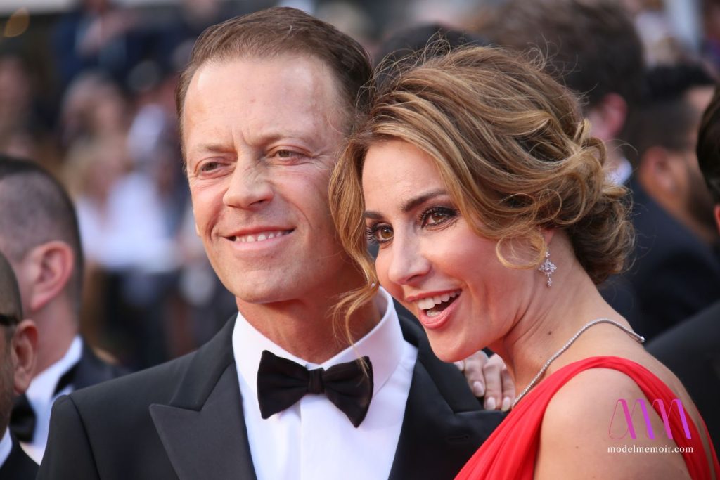 Rocco Siffredi posing with wife Rosa Caracciolo

